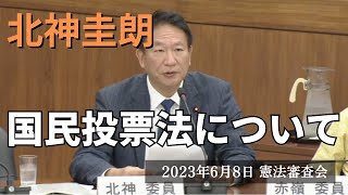 国民投票法、緊急事態条項について